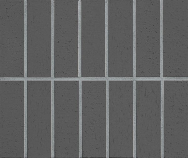 DT622 GROUTED - Cerdomus Tile Studio Quality Tiles - August 27, 2024 45x145 Teku Extruded Porcelain Charcoal Loose Brick Tiles DT622