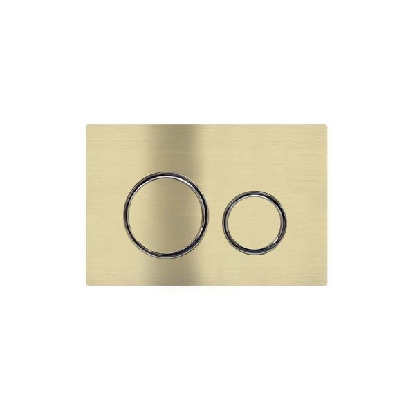 DUAL FLUSH TB - Cerdomus Tile Studio Quality Tiles - March 2, 2022 Sigma 21 Dual Flush Plate By Geberit - Tiger Bronze DUAL FLUSH TB