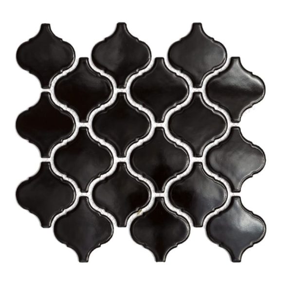 MG1441 - Cerdomus Tile Studio Quality Tiles - July 24, 2024 23.8x24.8x.8 Lantern Glass Black Mosaic Matt MG1441