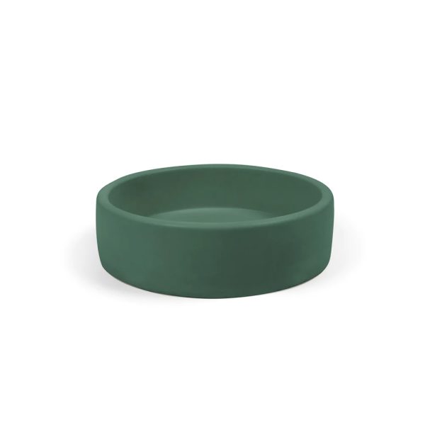 Nood Teal Basin bowl - Cerdomus Tile Studio Quality Tiles - June 29, 2022 Nood Bowl Basin - Surface Mount Teal BL1-1-0-TE