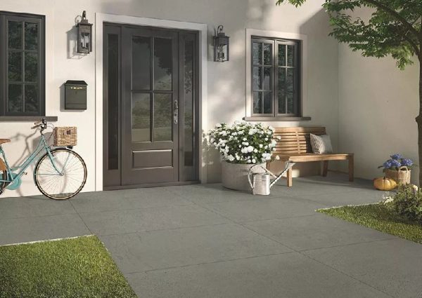 VB2665A LIFE - Cerdomus Tile Studio Quality Tiles - April 29, 2022 600x600x20 Bluestone Med Grey Porcelain Catpaws R12 VB2665A