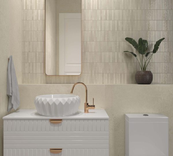 kit kat ivory glossy lifestyle - Cerdomus Tile Studio Quality Tiles - September 17, 2024 115x231 Kit-Kat Mosaic Ivory Glossy KITKATIVORY115