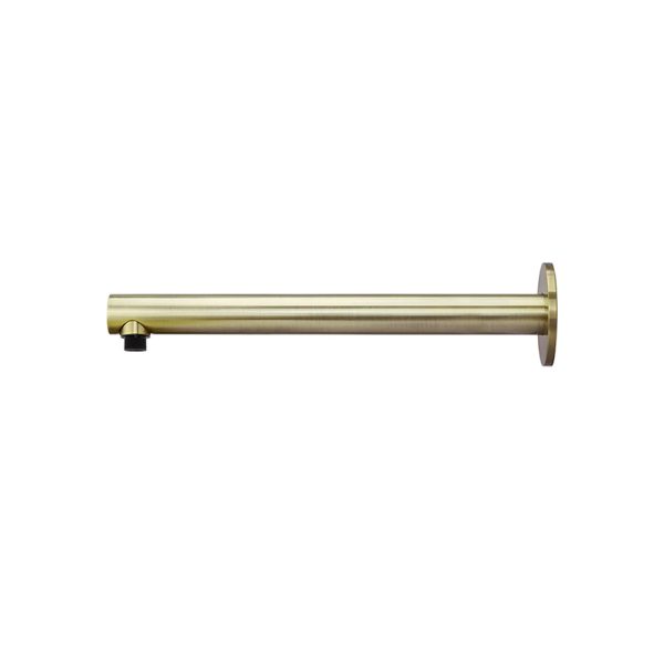 tiger bronze arm 400 side - Cerdomus Tile Studio Quality Tiles - April 6, 2023 Round Wall Shower Arm 400MM - Tiger Bronze MA02-400-PVDBB