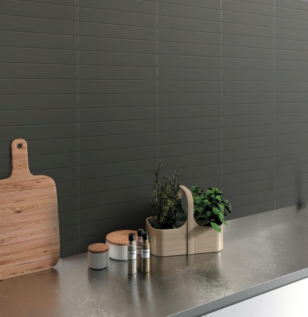 M2479M - Cerdomus Tile Studio Quality Tiles - June 30, 2022 60x400 London Dark Grey Gloss M2479