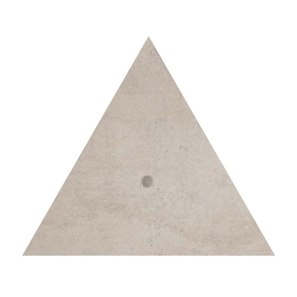 130CMTR3R - Cerdomus Tile Studio Quality Tiles - December 7, 2021 60, 4 - 24 Dot Grigio Chiaro Triangle Matt 130CMTR3R