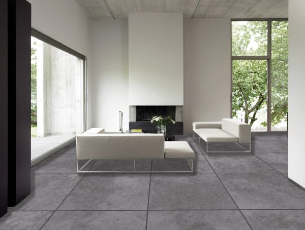 CR04 1 - Cerdomus Tile Studio Quality Tiles - February 1, 2023 600x600 Argento Grey Travertine Matt CR0466