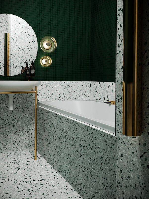 Irish Terrazzo - Cerdomus Tile Studio Quality Tiles - October 13, 2023 400x400x18 Irish Terrazzo Honed TEZIRISH400X400