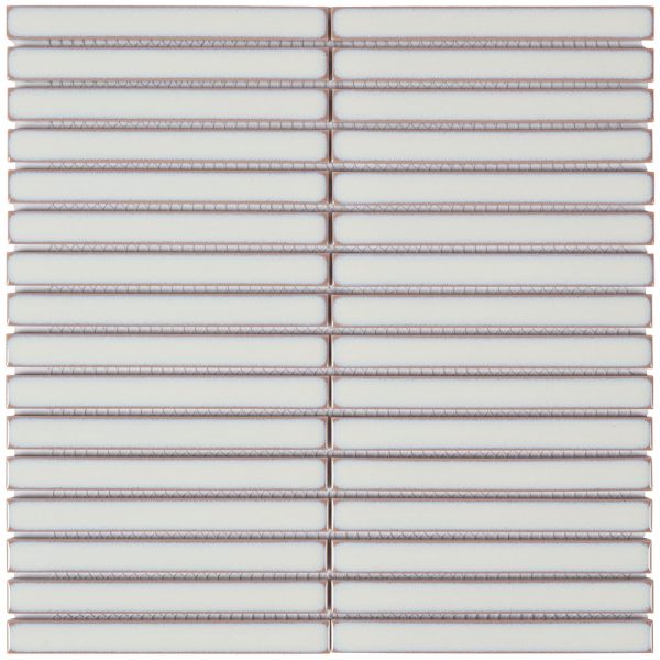 LT3110 - Cerdomus Tile Studio Quality Tiles - April 30, 2024 296x297 15x145 Japanese Stick White Cloud Gloss LT3110