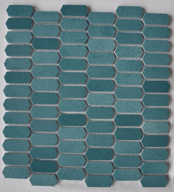 RA2607 - Cerdomus Tile Studio Quality Tiles - April 5, 2024 20x48x6 Arrow Ocean Enamelled Glass With Texture RA2607