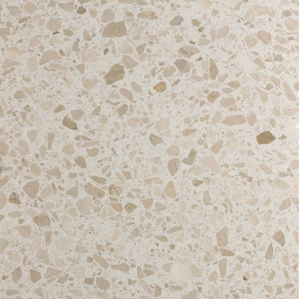 SB177 BOTTICINO25 reduced - Cerdomus Tile Studio Quality Tiles - September 30, 2022 600x600x20 Botticino Small Chip Honed Terrazzo TEZ3101