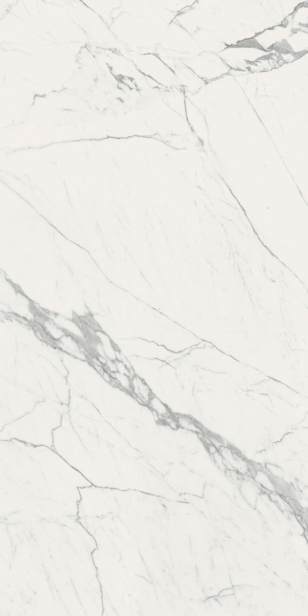 Statuario M102 - Cerdomus Tile Studio Quality Tiles - October 18, 2021 1600x3200x6 Grande Statuario Marble Satin Panel M102